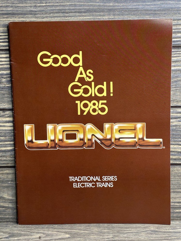 Vintage Catalog Lionel Electric Trains 1985