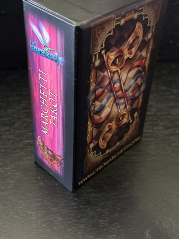 Original Marchetti Tarot 78-Card Deck Self-Published Version Lee Burston Rare