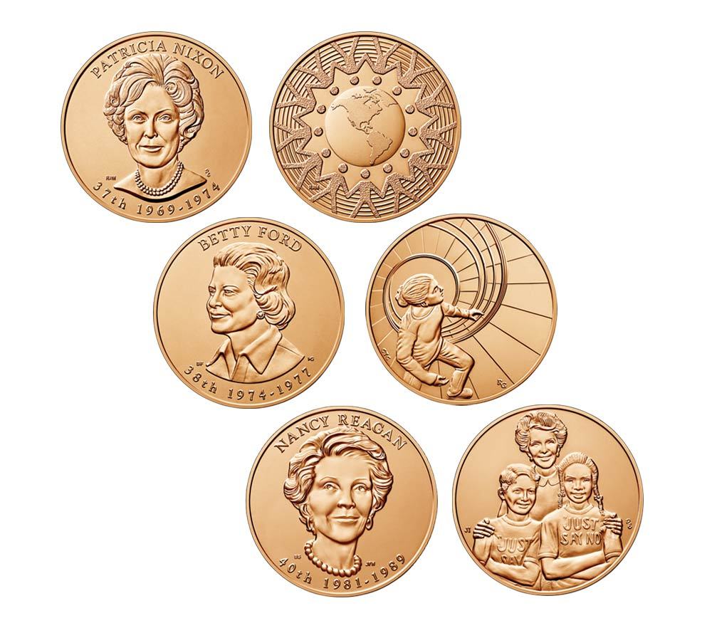 2016 FIRST SPOUSE BRONZE MEDAL SET
