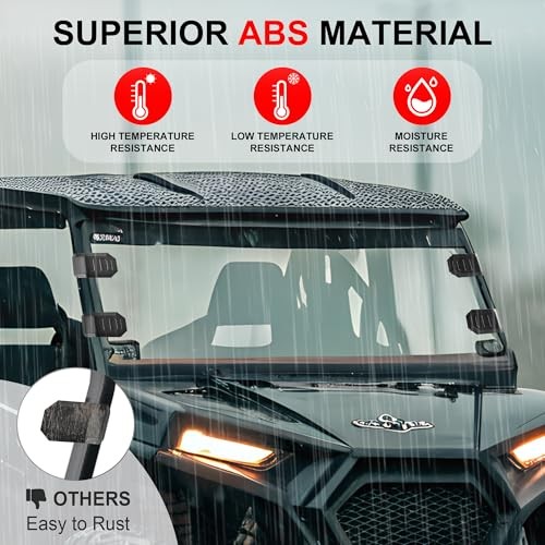 UTV Windshield Adjustable Mounting Clamp Kit Windshield Fixed Clamps Straps