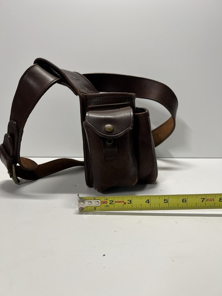 Vintage Griffin and Howe Shooting Accessory Hip Pack Leather