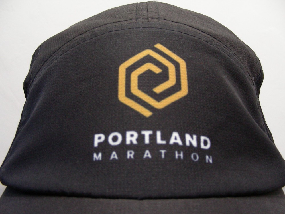 PORTLAND MARATHON - One Size Polyester 5 Panel Running Cap Hat!
