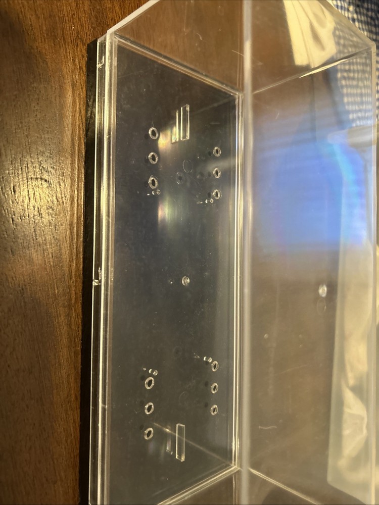 Plastic Display Box 9”l X 4”w X4”h