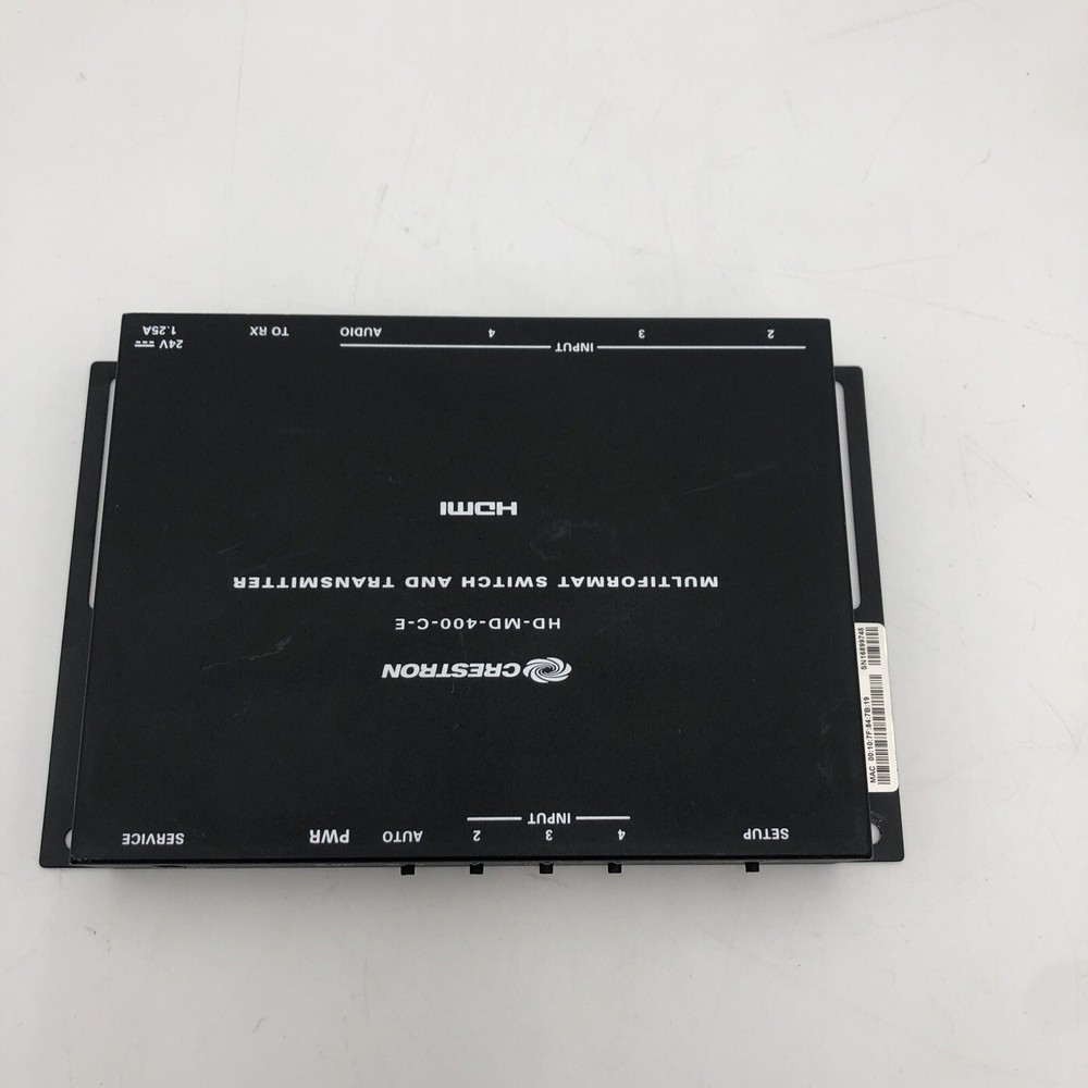 Crestron HD-MD-400-C-E Multiformat Switch And Receiver READ B