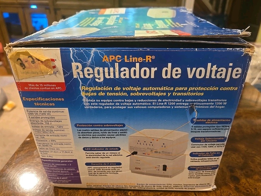 APC Line R 1200 Automatic Voltage Regulator