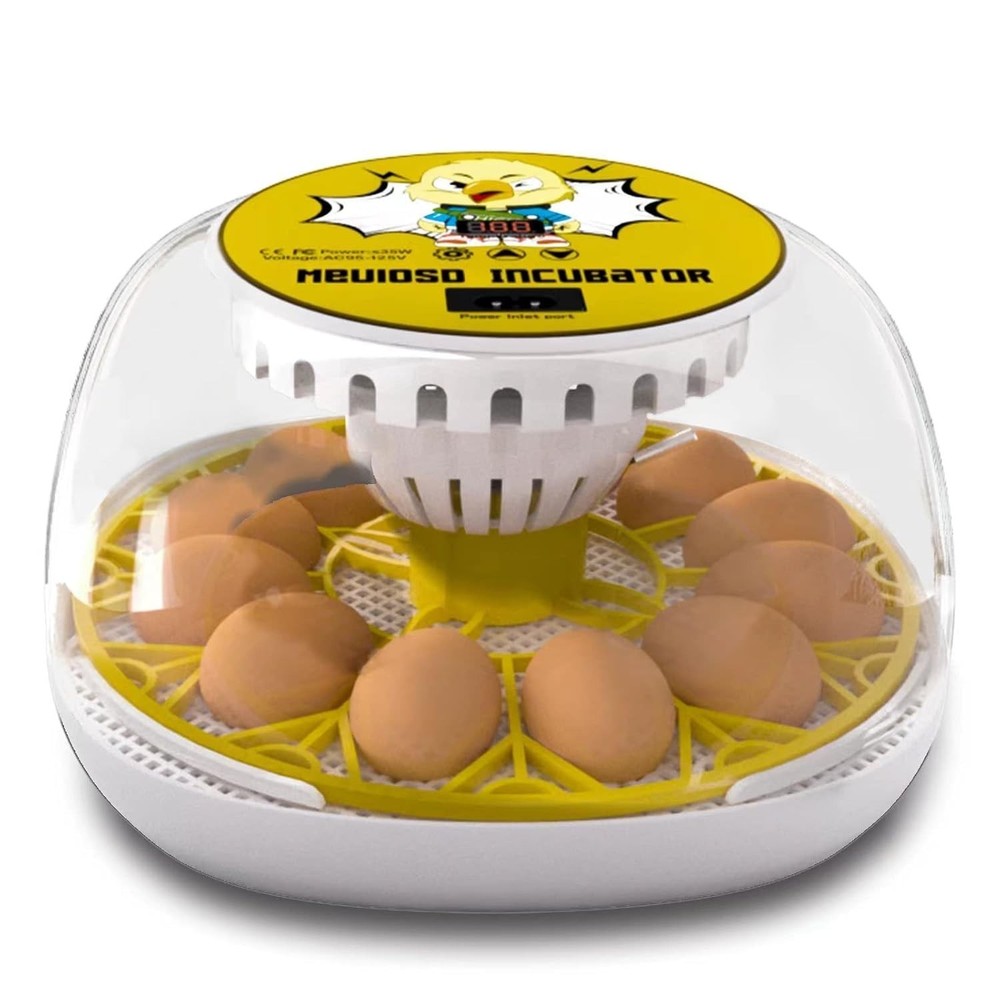 Incubators for Hatching Eggs, Egg Incubator with Automatic Egg Turning and Humid