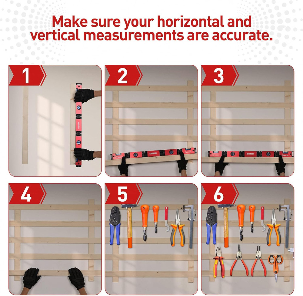 Multi-Function Foldable Level, 28-Inch Leveler Tool,Gifts for Men,Multi-Angle