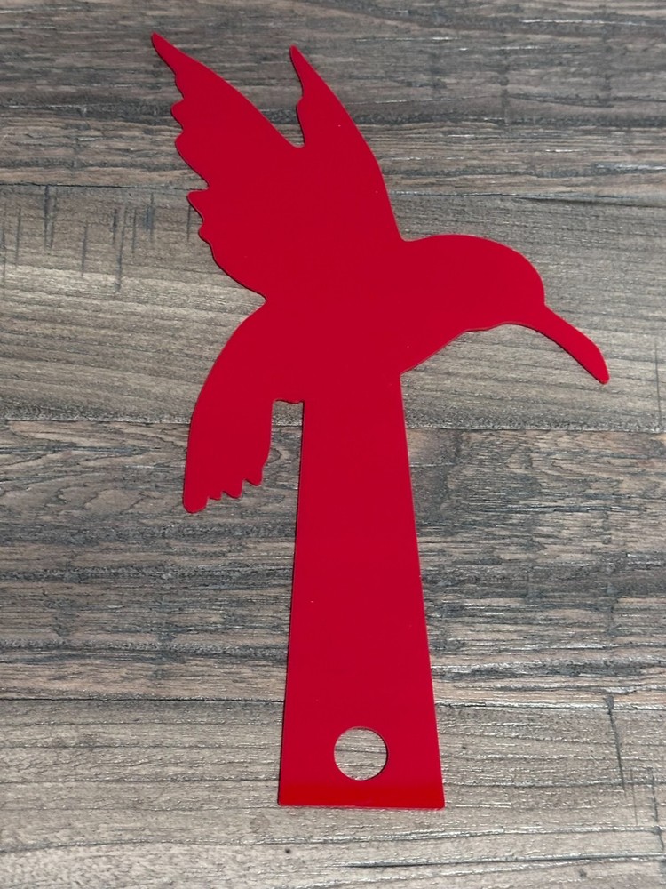 Mailbox Flag Replacement Plastic Bird Silhouette Decorative