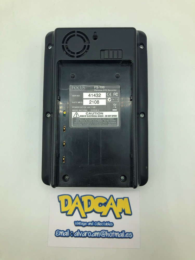 FS-100 DTE Technology HD Portable DTE Recorder HD 250G. VX1000 TAPELESS solution
