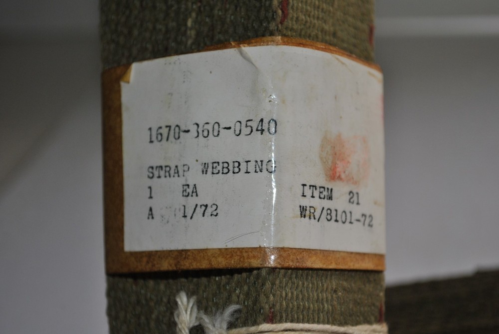 1967 15FT CARGO 2" WEBBING STRAP NOS 1670-360-0540