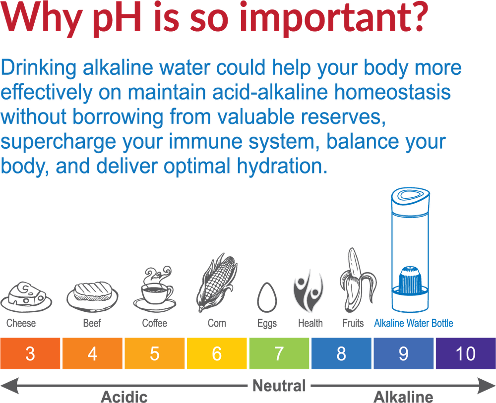 Alkaline Water Bottle