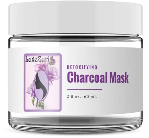 LuxeZuri Detoxifying Charcoal Mask 2 oz.