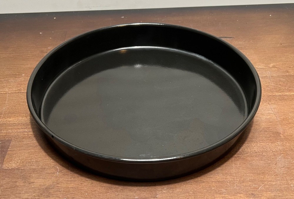 NuWave Pro Infrared Oven 10" Baking Pan Replacement Part Black Enamel