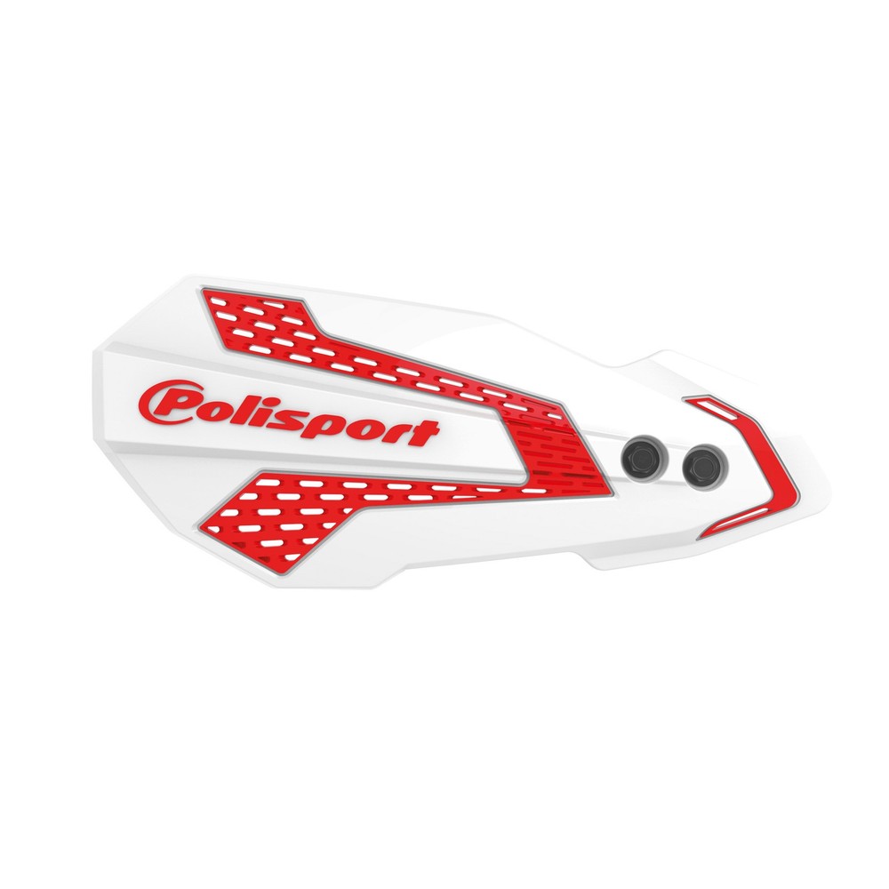 Fits Mx Flow Handguards White/Red Hon
