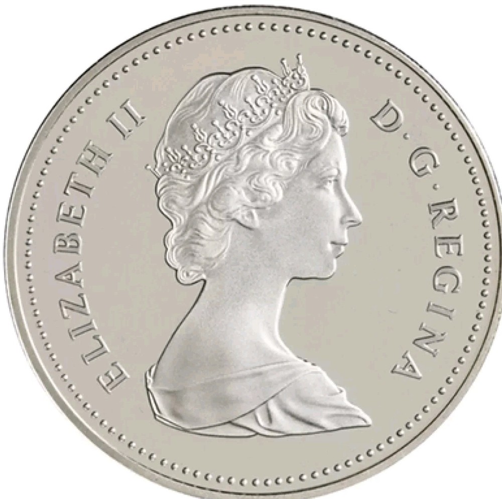 1982 Canadian Regina 100th Centennial Proof Silver Dollar