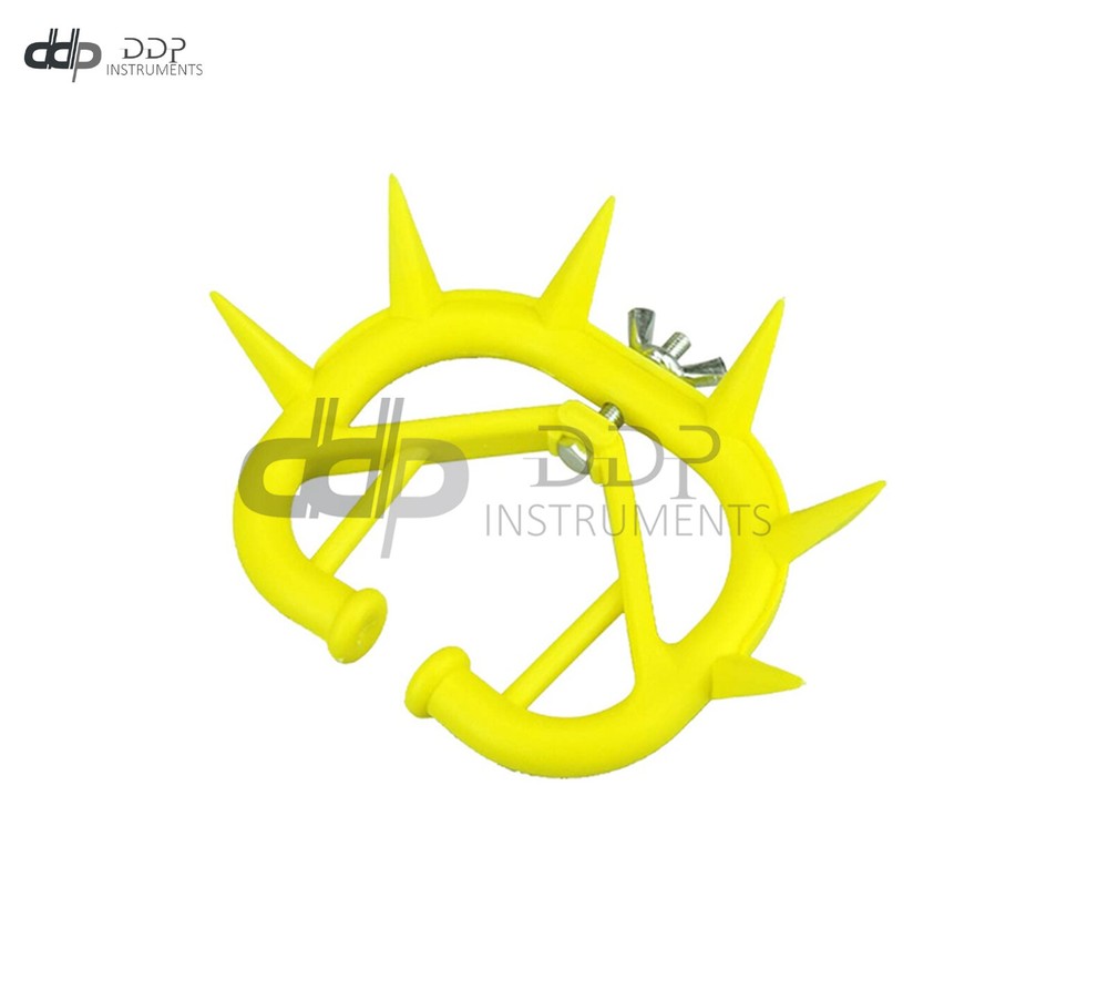 Milk Sucking Preventor Veterinary Instruments Yellow Color