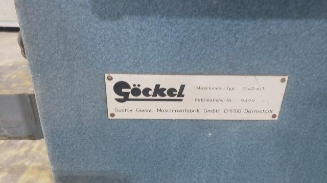 Gockel Straight Knife Grinder/Sharpener - G40ELT