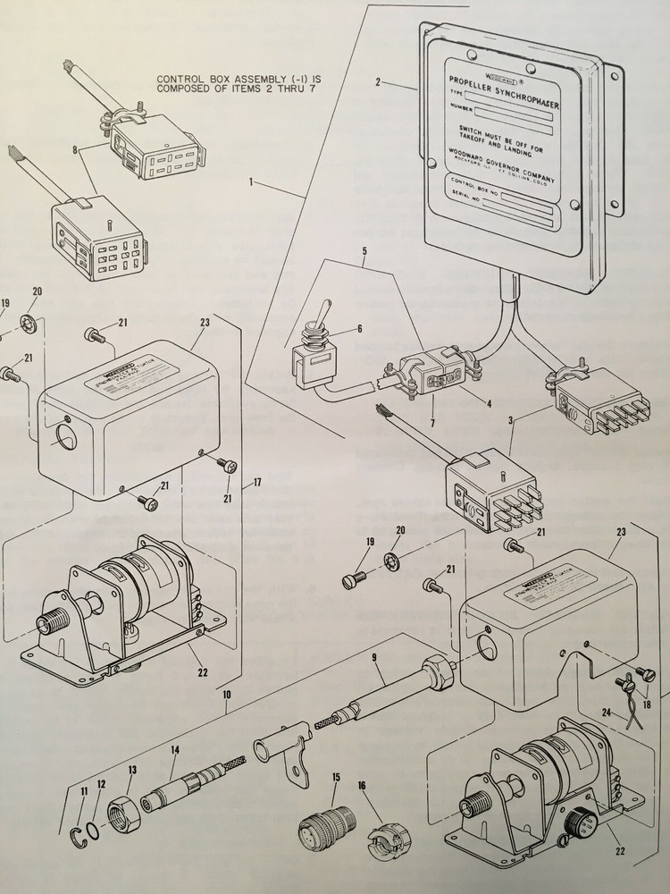 Woodward Electronic Propeller Synchrophaser Service Manual