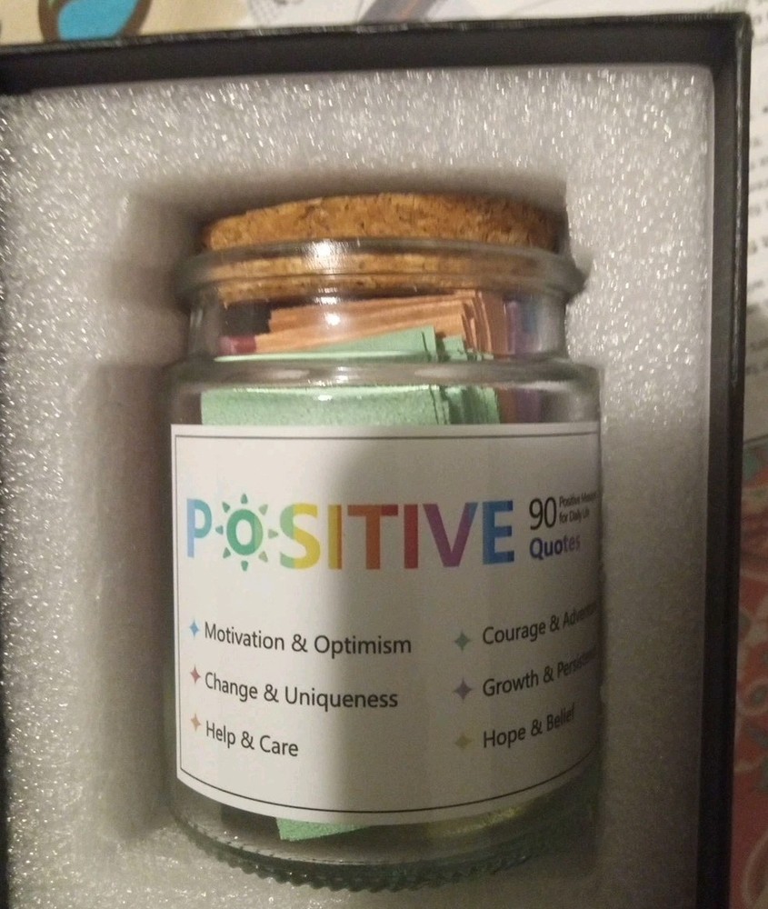 Positive Quotes Jar