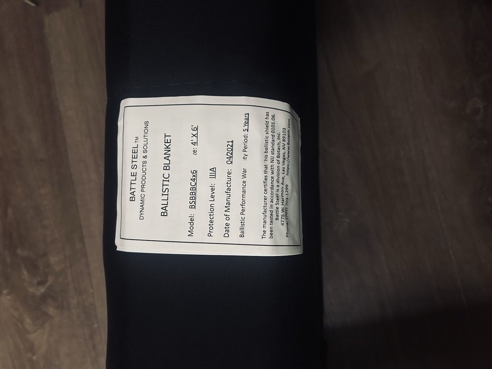 LVL 3A Bulletproof ballistic Cover