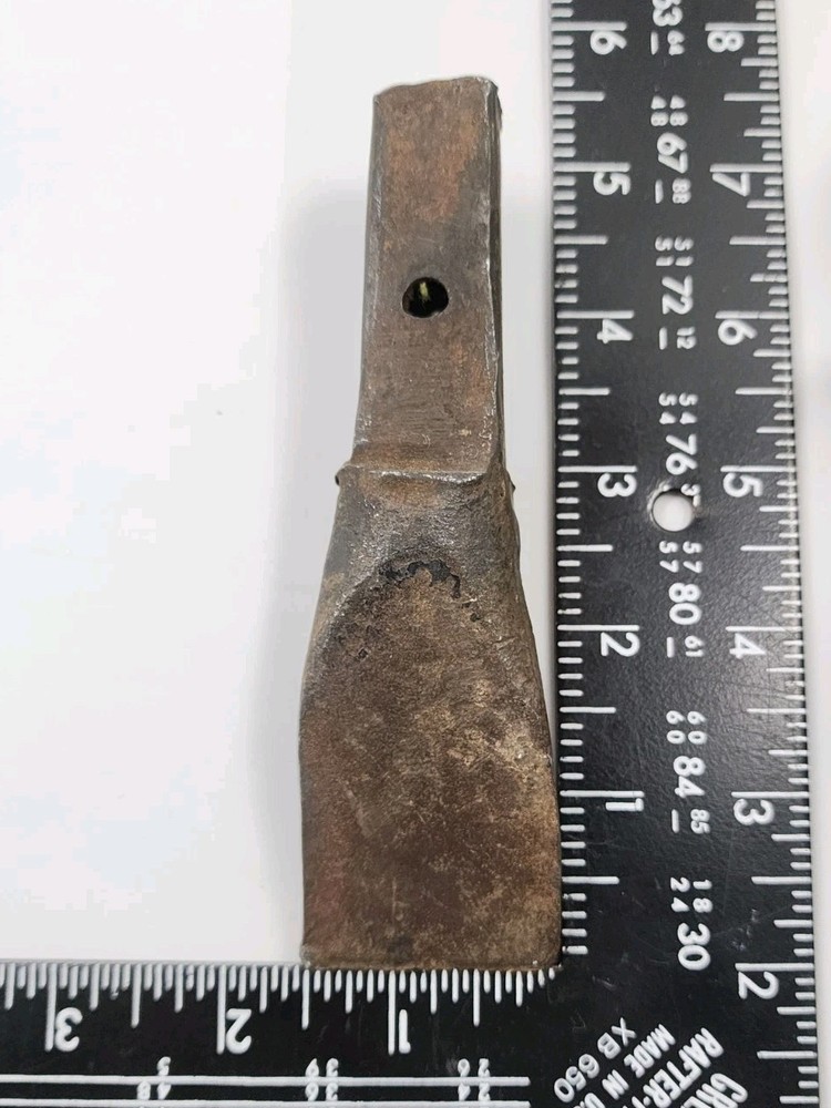 (2) Vintage Hardy Tool Cutoff Blacksmithing Anvil Tool - 2" & 1 ½"