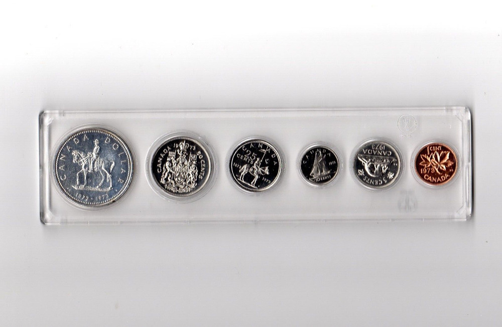 1973 uncirculated set with silver dollar
