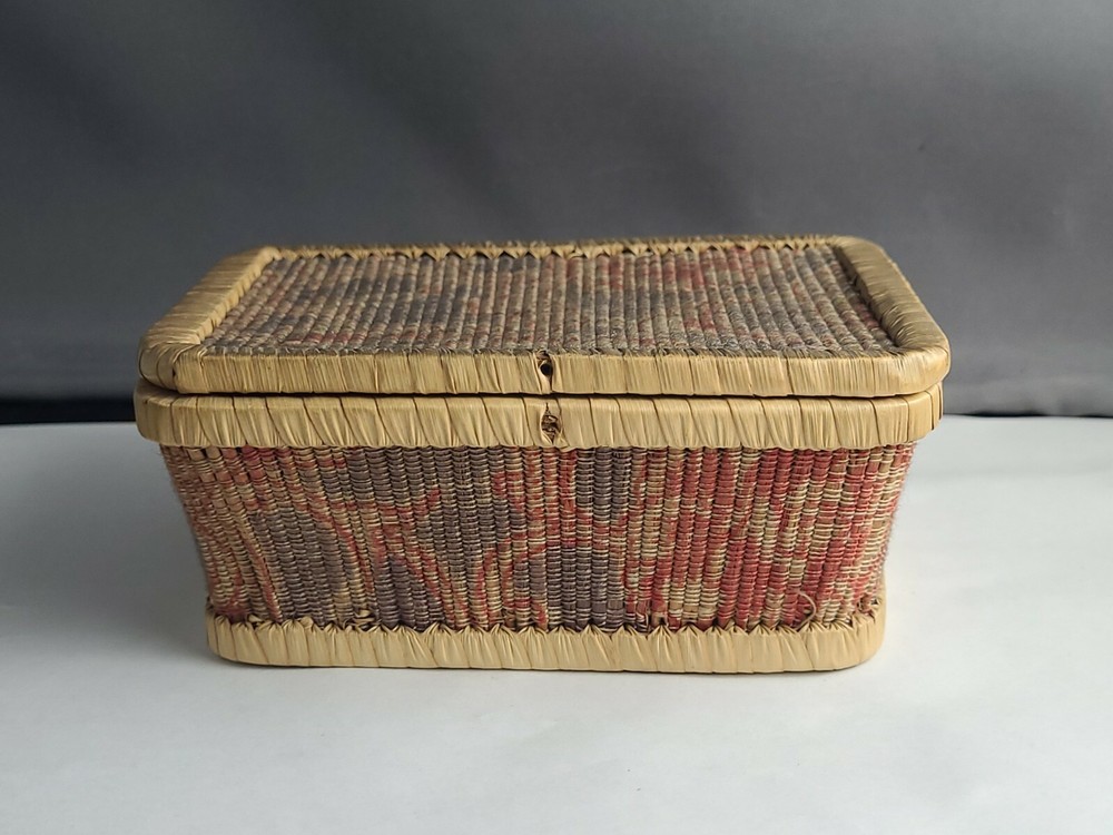 Vintage Small Asian Style Basket