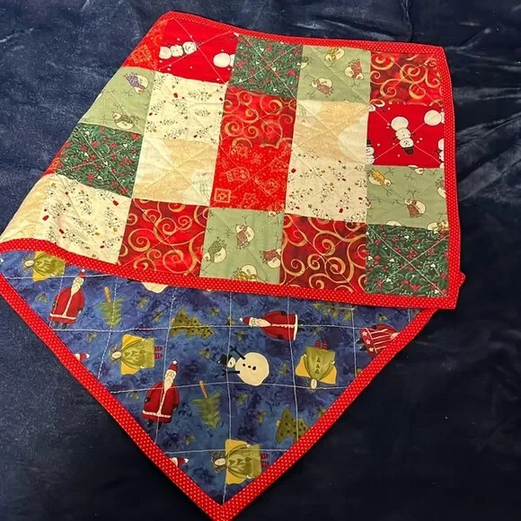 Reversible Christmas Table Runner