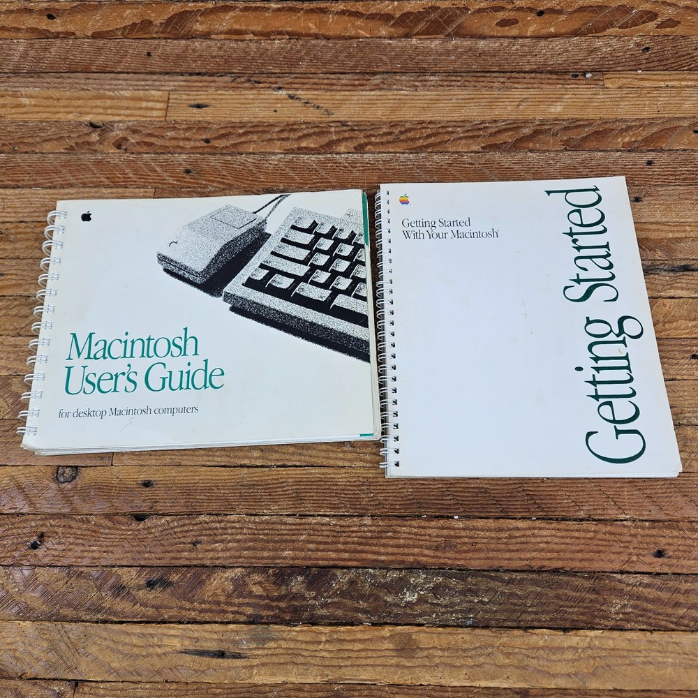 Apple Macintosh Getting Started Manual 030-4014-A 1990 Users Guide Quadra 700
