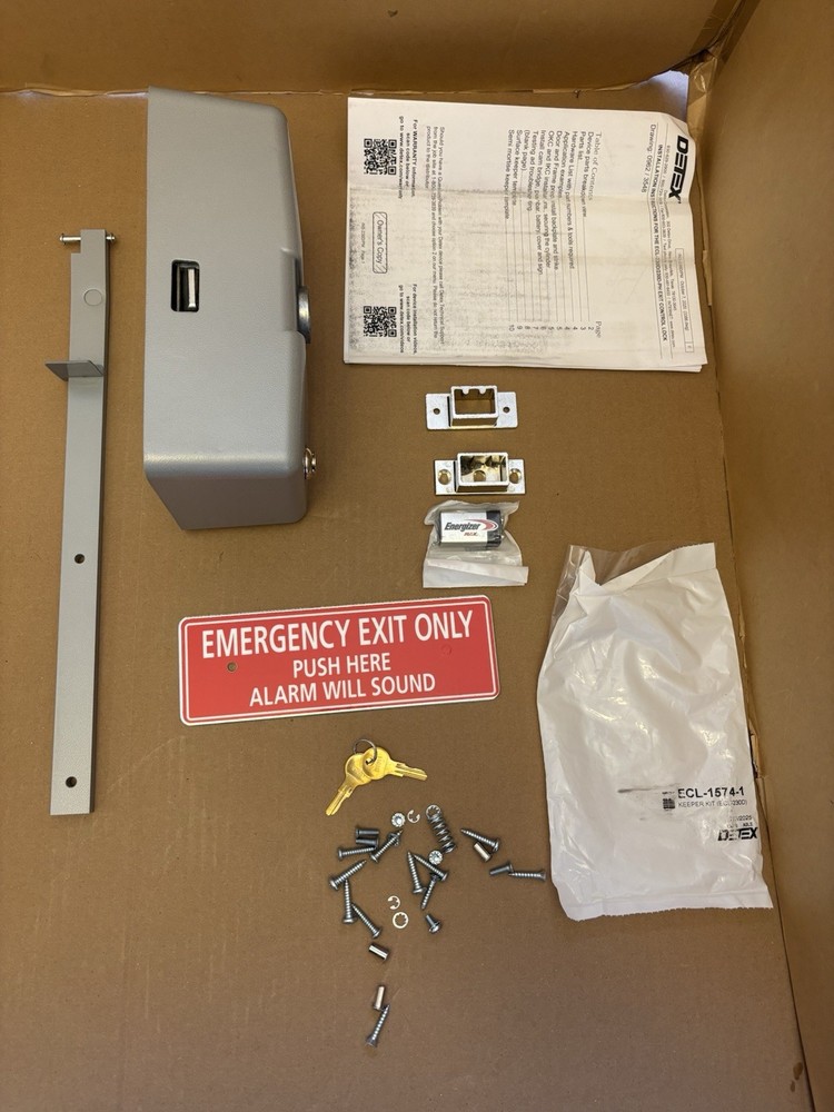 Detex Alarm Panic Exit Control Lock ECL-230D