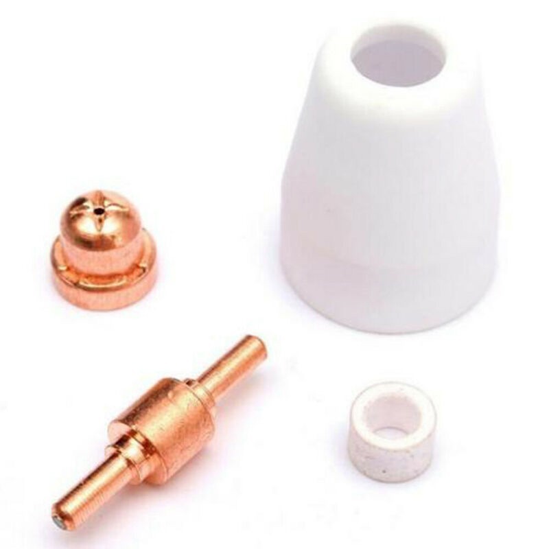 For Cutter CUT40/50 Plasma Electrodes Tips Kits Shield Cups Nozzle Useful