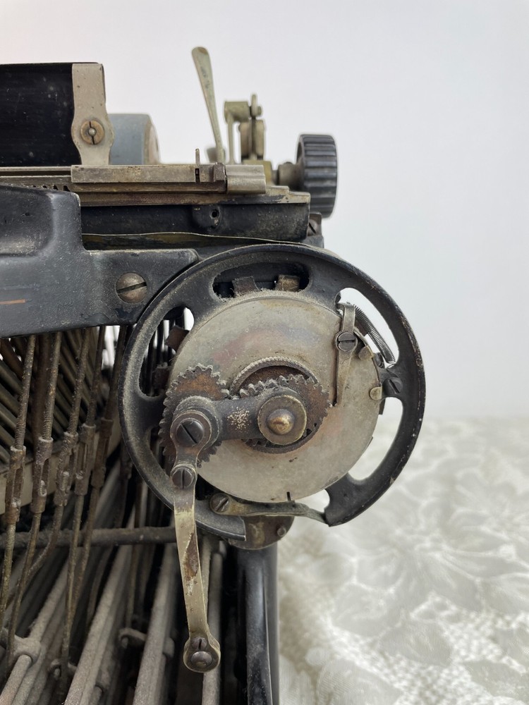 1890s Antique Smith Premier No 4 Typewriter, Works with issues. DISPLAY ITEM