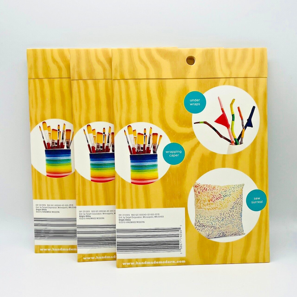 HAND MADE MODERN 3 PACKS CRAFT FLOSS