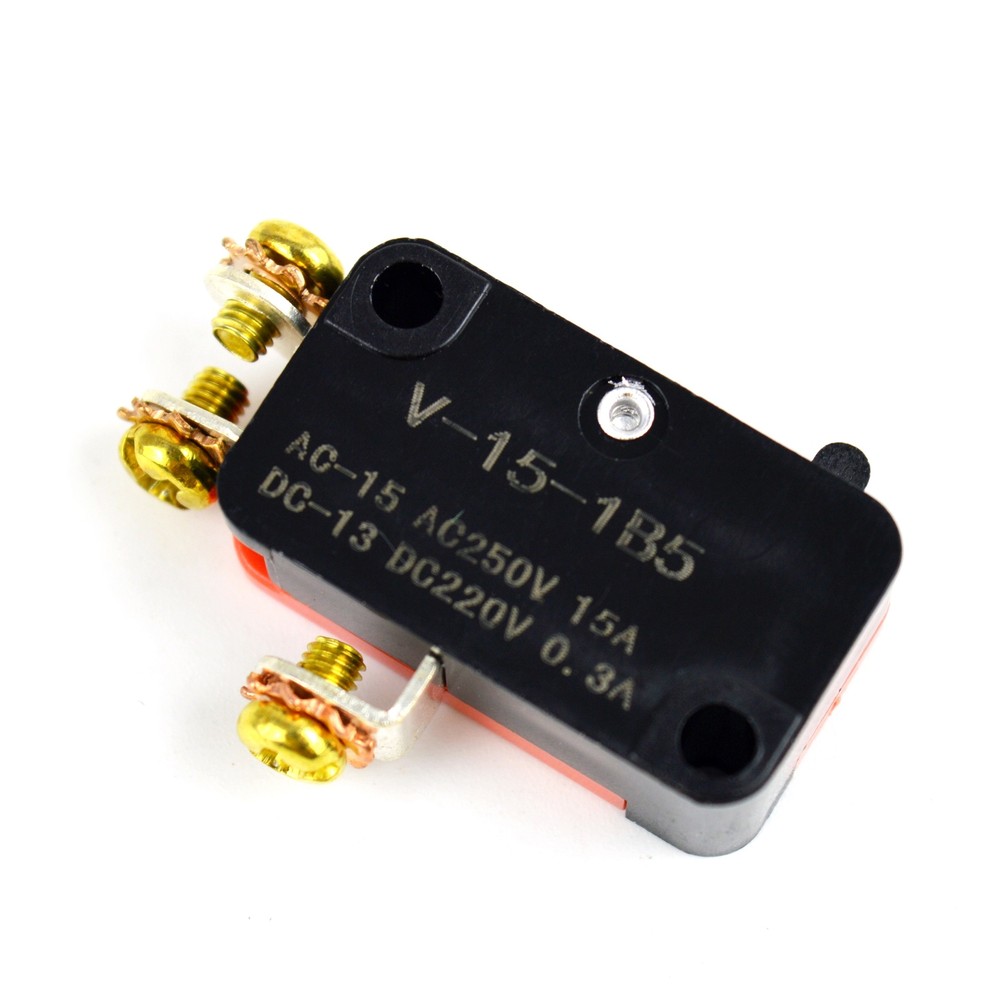 XV-15-1B5 Screw Terminals Button Actuator SPDT AC Micro Switch