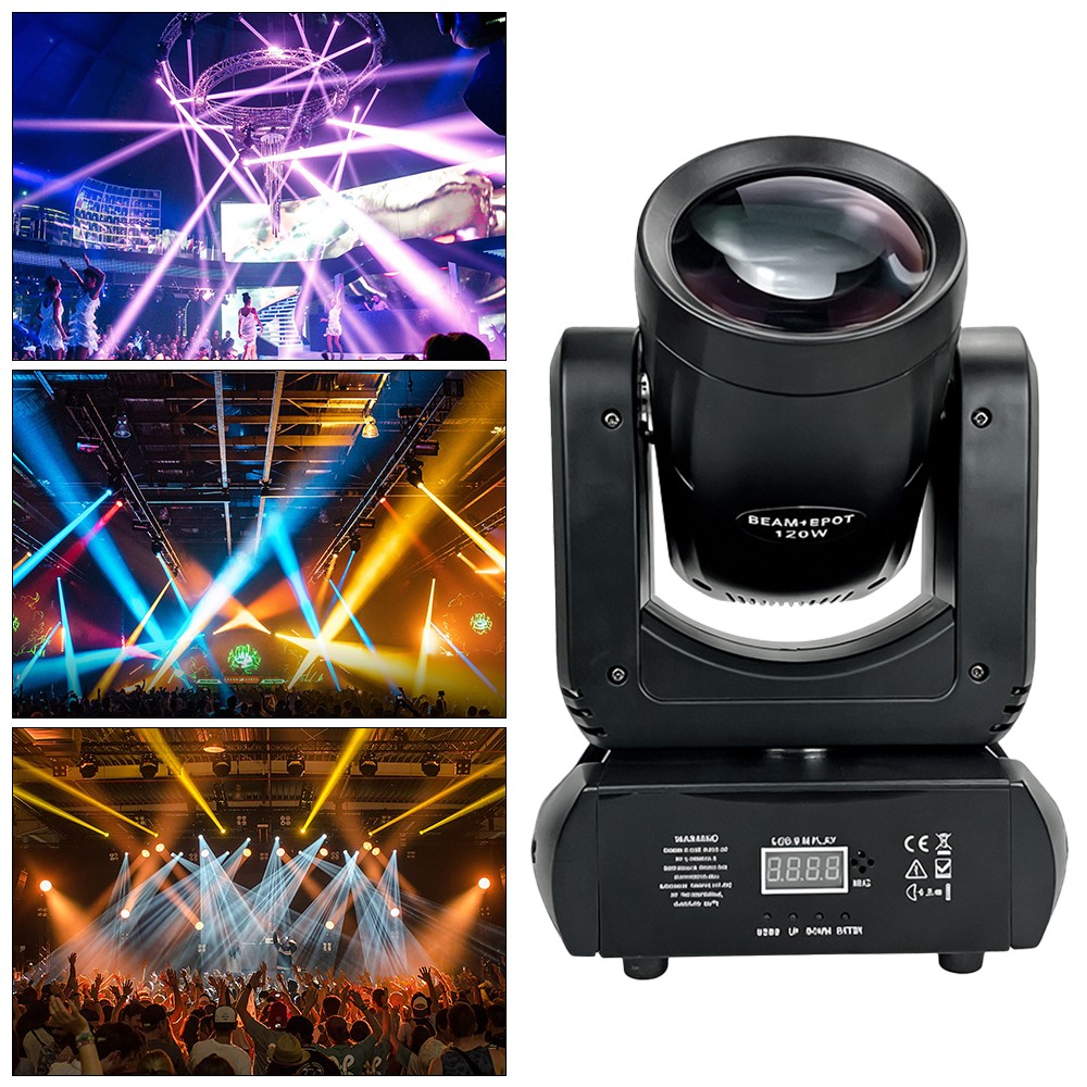 4pcs 200W LED Moving Head Beam Light DMX512 DJ Disco Stage Effect Lighting