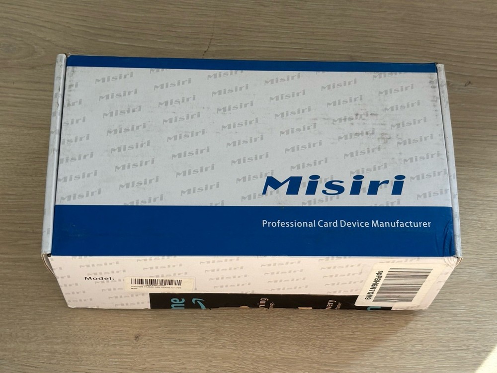 NEW MISIRI Bluetooth Mag VIP Card Reader Writer Encoder RW606 NIB