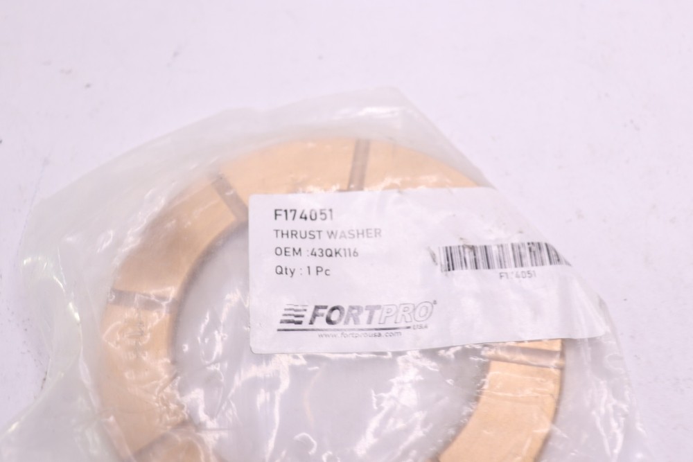 Fortpro Thrust Washer Bronze F174051