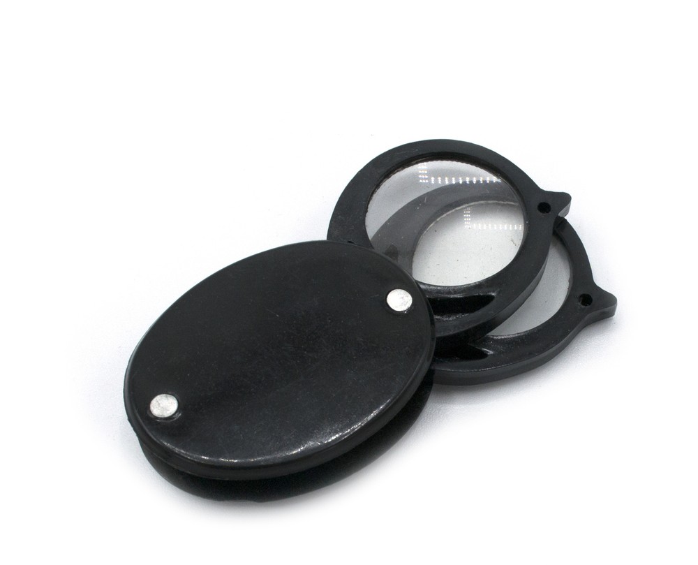 Eisco Labs Double Folding Magnifier -7x Magnification - 25mm Lens