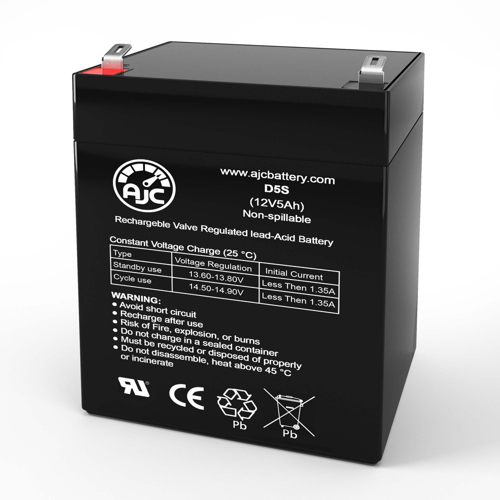 B&B HR5.5-12 12V 5Ah UPS Replacement Battery
