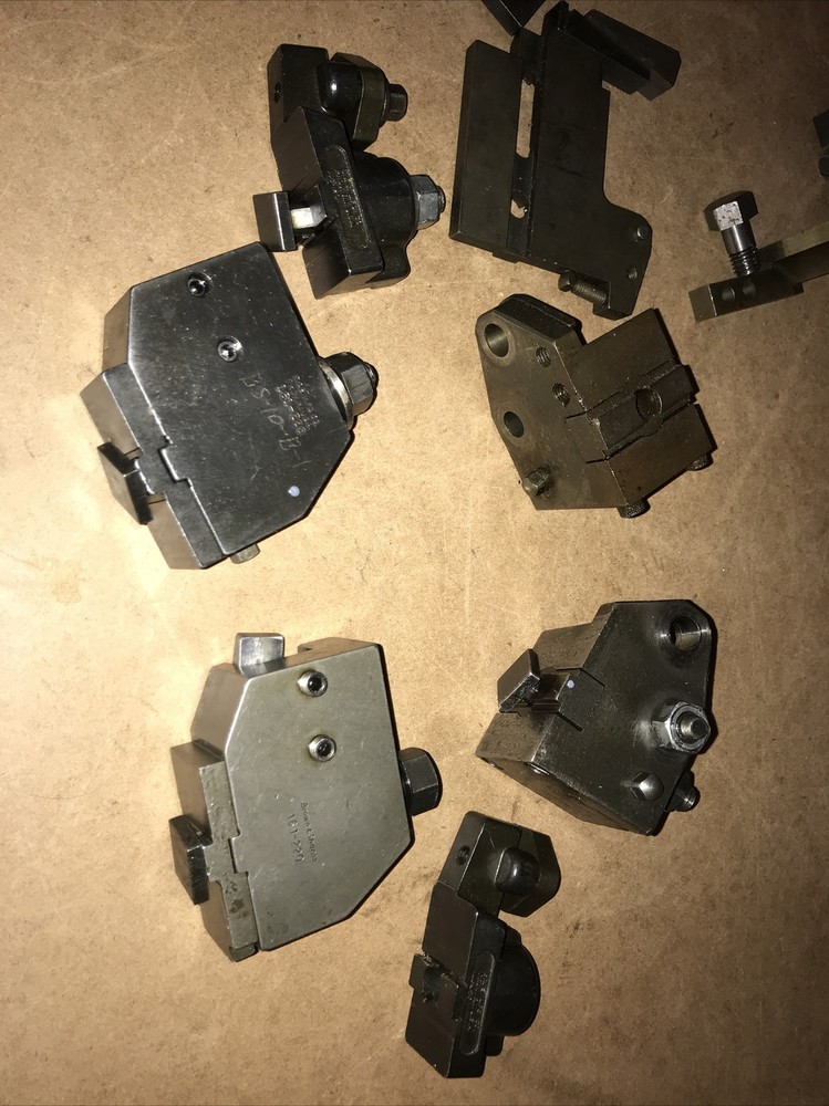 OG TOOL HOLDERS AND CROSS SLIDES LOT