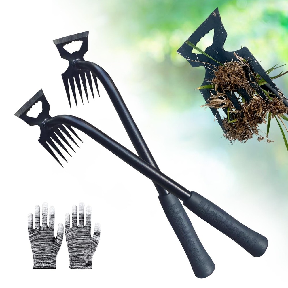 Weed Puller Tool2Pcs Gardening Hand Weeder Tools, 2025 New Weeding Artifact U...