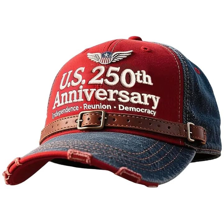 Marine Corps 250th Anniversary Commemorative Adjustable Cap for Veterans &