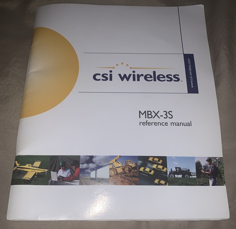 CSI MBX-3S Receiver/ MGL-3 Antenna /Backpack /Bundle Cords