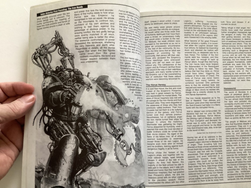 Games Workshop Warhammer 40k Lore Codex INDEX ASTARTES 1st Ed Volume III 2003