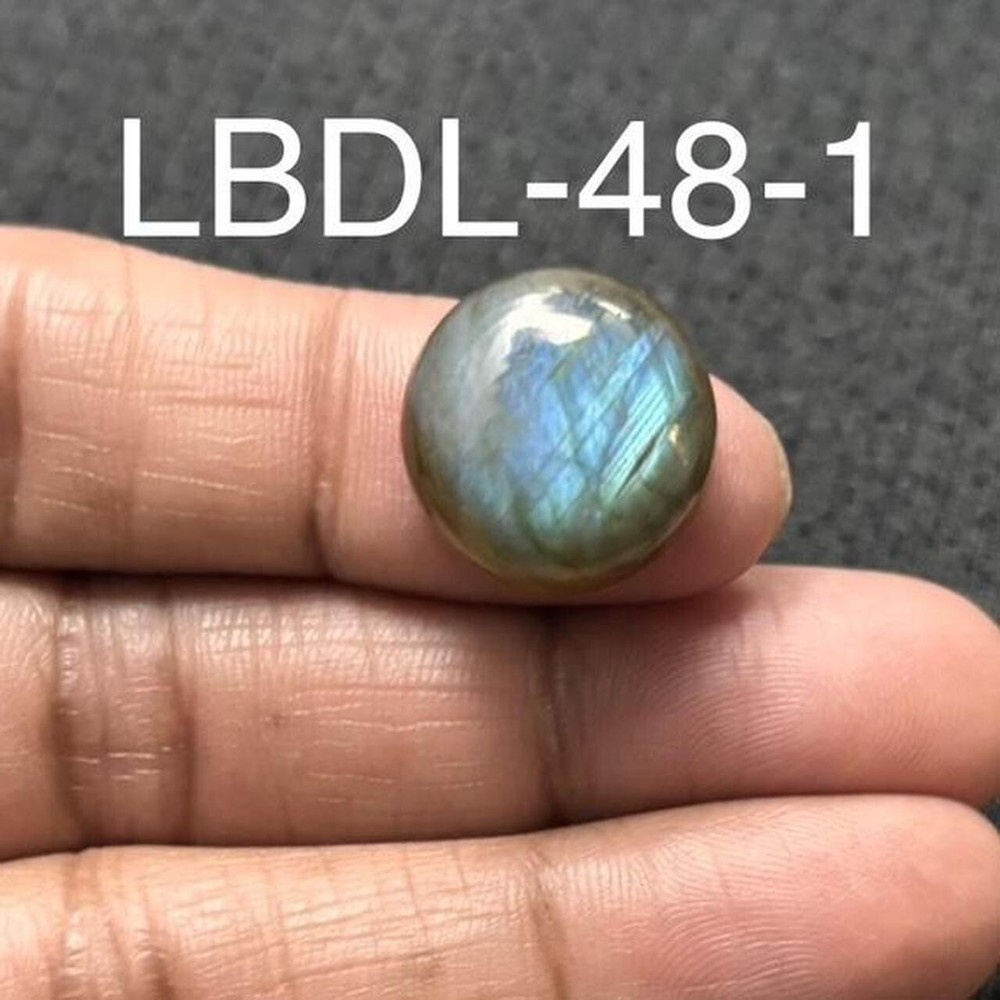 Labradorite Round Shape Gemstone Cabochon - LBDL-48