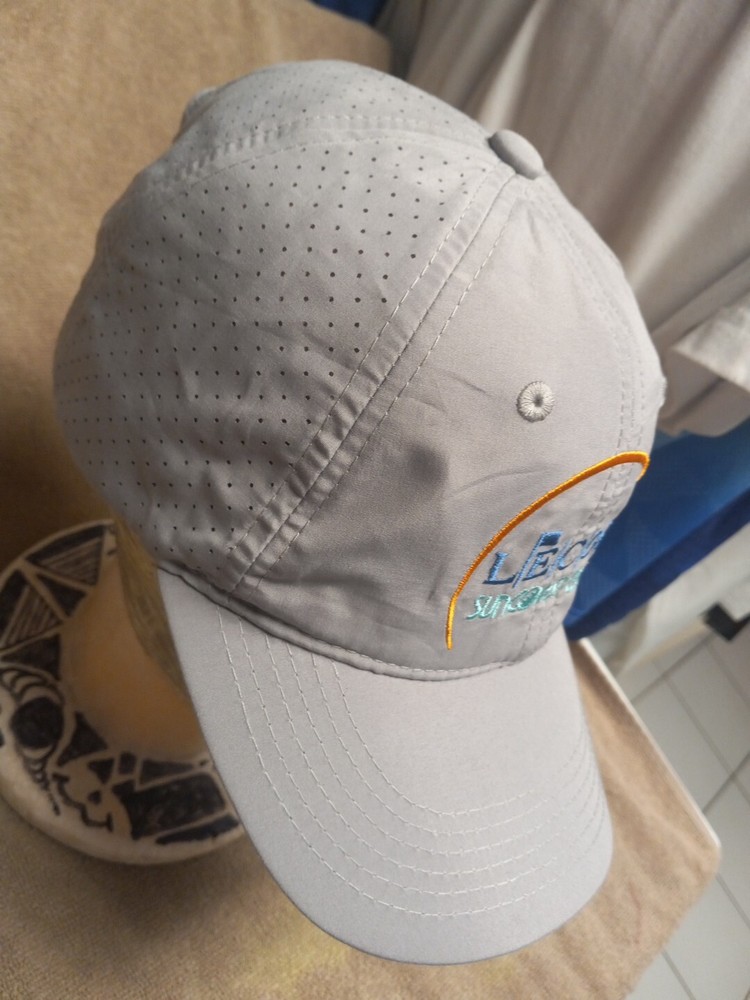 LECOM - Suncoast Classic - Lightweight Gray Golf Hat - NEW Unworn