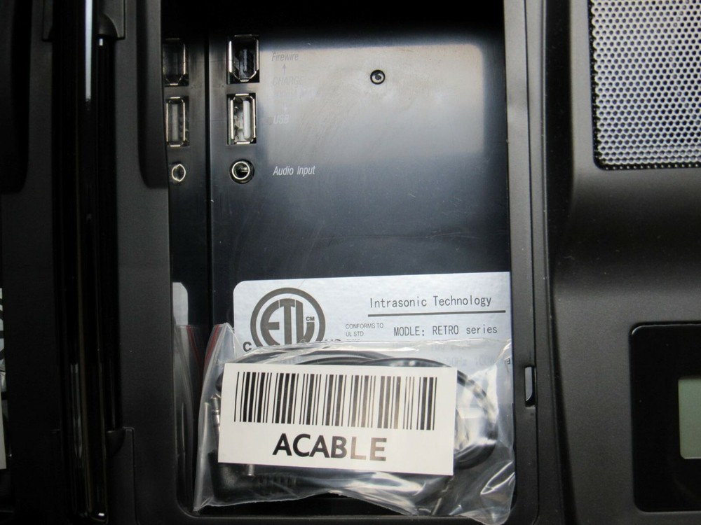 (6) Room Complete Black Kit Intrasonic IST RETRO-MVBPAC Home Intercom