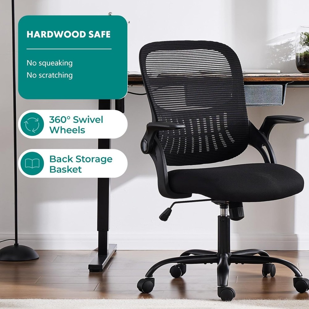 Executive Ergonomic Office Chair with Comfortable Lumbar Support - Modern Design