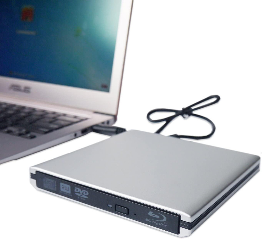 USB C Type C USB 3.0 External 3D HD Blue Ray Player for Macbook Pro USB C Blue R