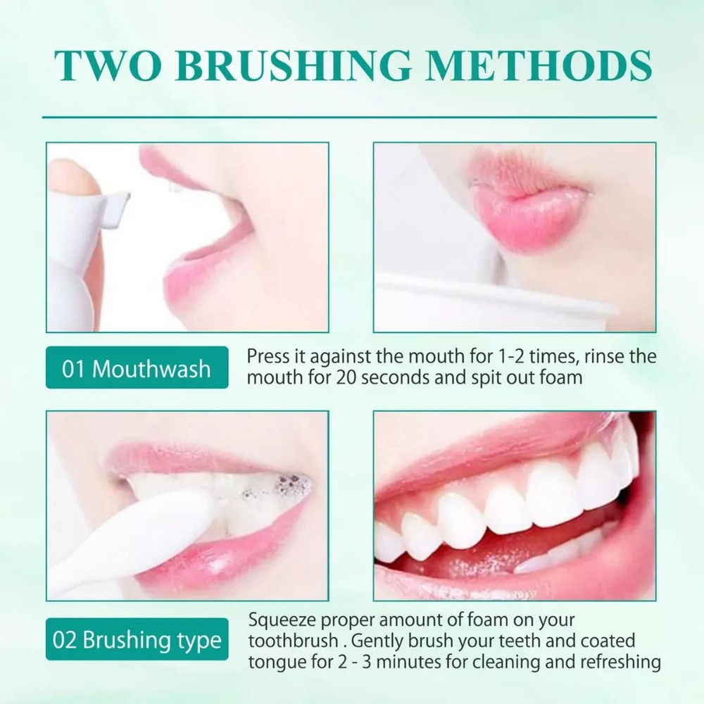 Foam Toothpaste Tooth Stains Remove | | Teeth Whitening Foam Toothpaste